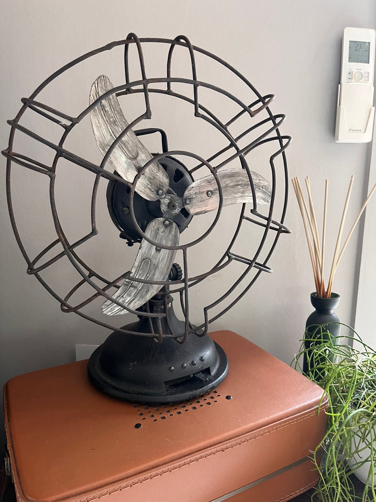 Ventilater puur decoratie, Ophalen, Niet werkend, Statiefventilator