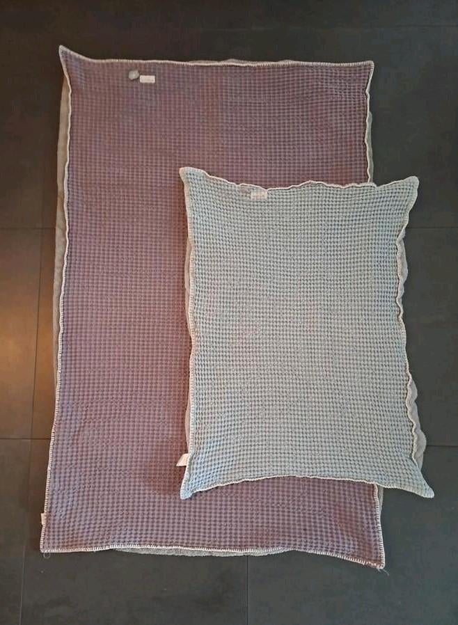 2 Koeka dekentjes, Kinderen en Baby's, Ophalen of Verzenden, Blauw