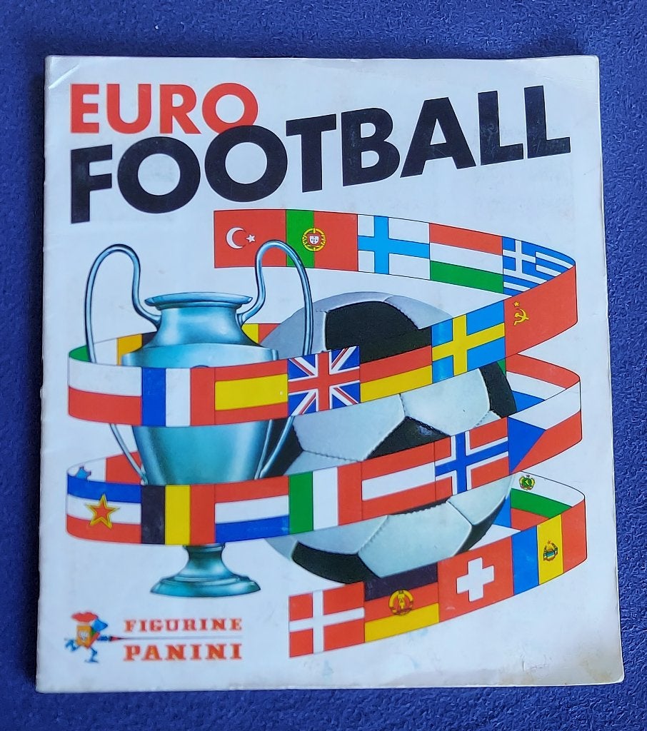 Panini sticker album voetbal ' EK Euro 76 ' -volledig-, Ophalen of Verzenden, Gebruikt, Poster, Plaatje of Sticker