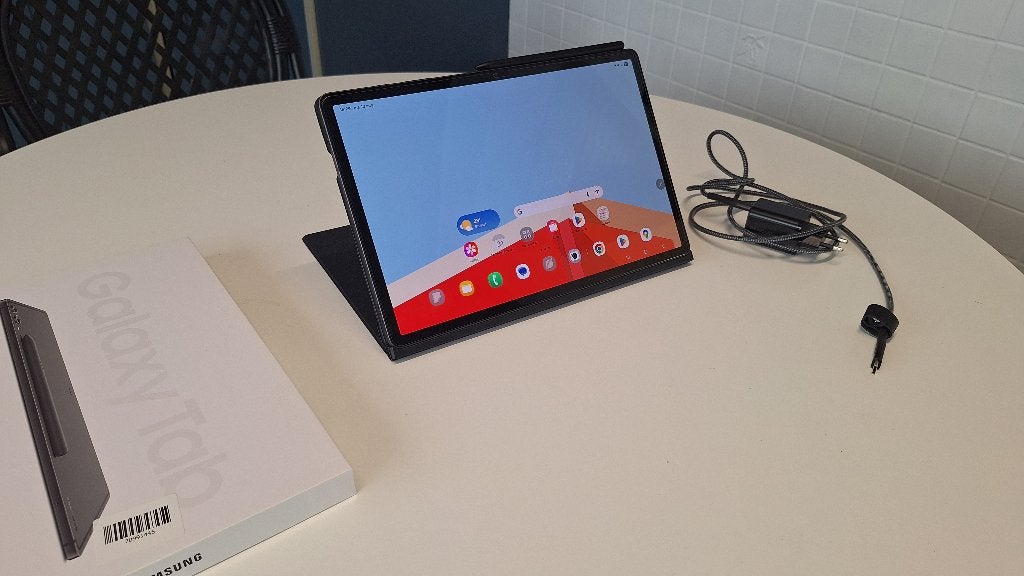 Samsung Galaxy Tab S9+ 5G 256GB Graphite (met accessoires), Informatique & Logiciels, Android Tablettes, Enlèvement ou Envoi, 12 pouces
