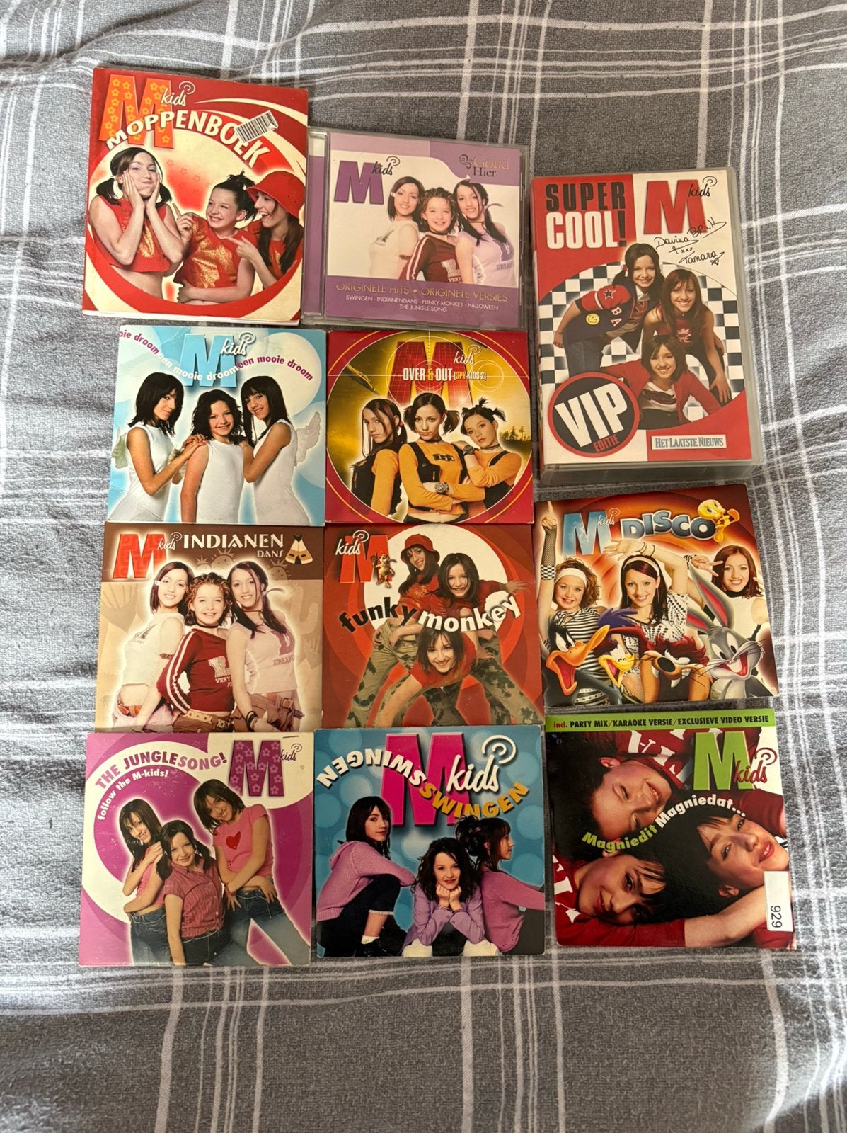 M kids, Cd's en Dvd's, Ophalen