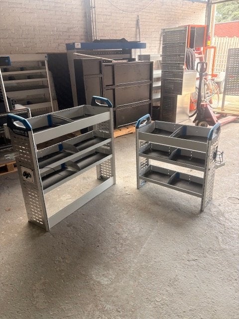 SORTIMO SET (2596) kast1 L100 B38 H98 kast2 L75 B38 H80 €249, Ophalen, Gebruikt