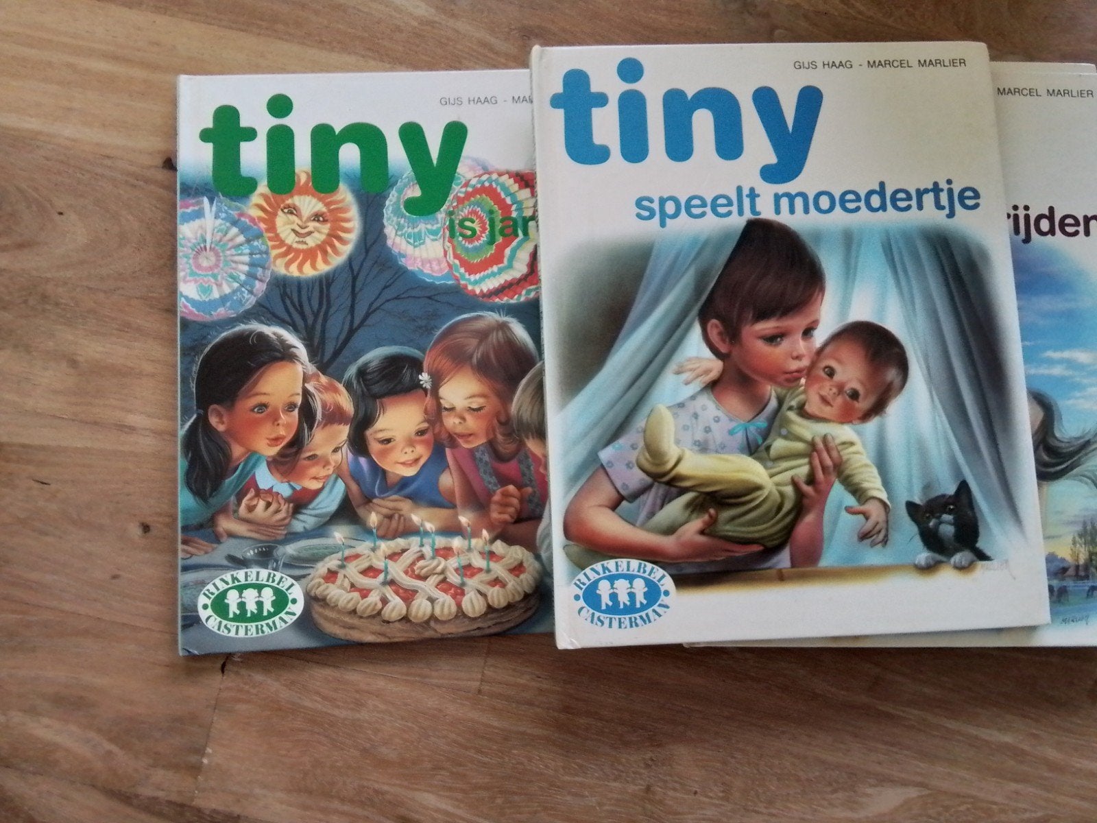 Tiny ,Peter, Bob en Jackie boeken, Enlèvement