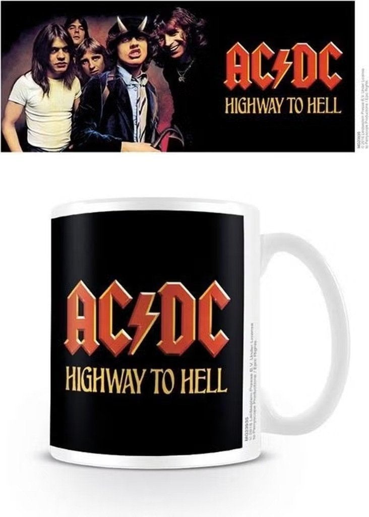 AC/DC - Highway to Hell - Mok officiële merchandise, Ophalen of Verzenden, Nieuw