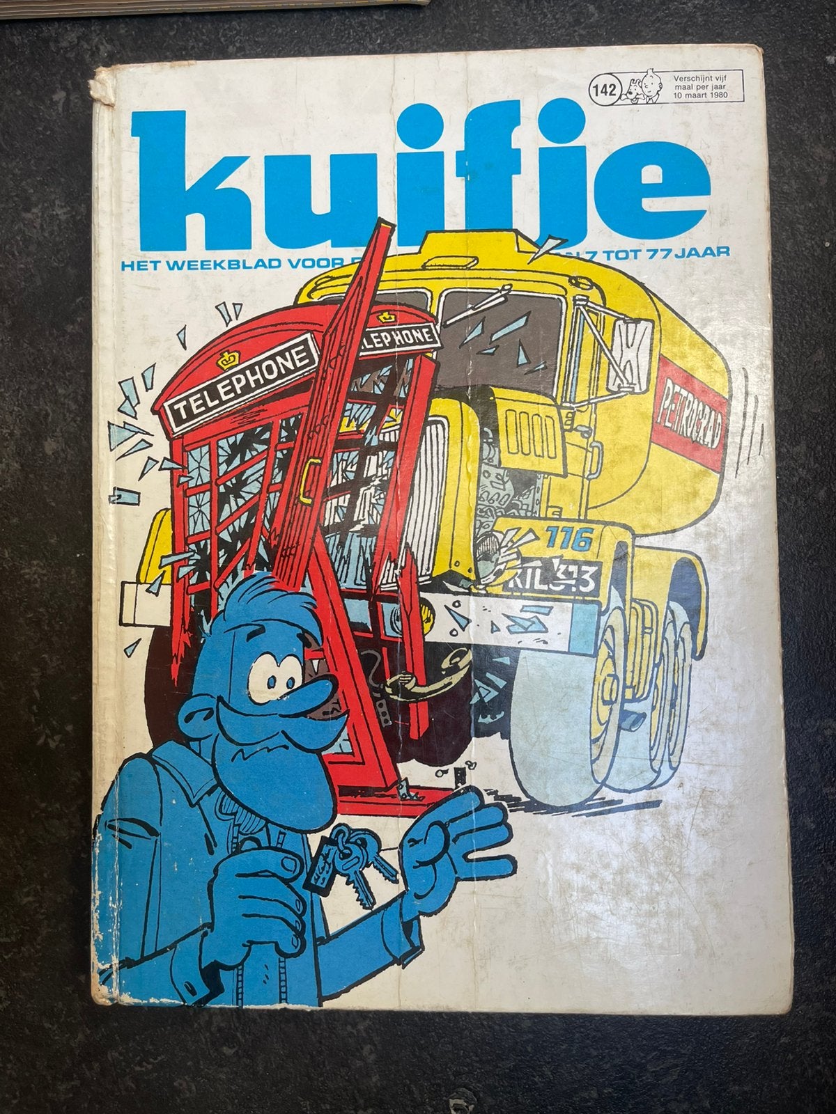 Weekblad kuifje, Meerdere stripboeken, Ophalen, Gelezen