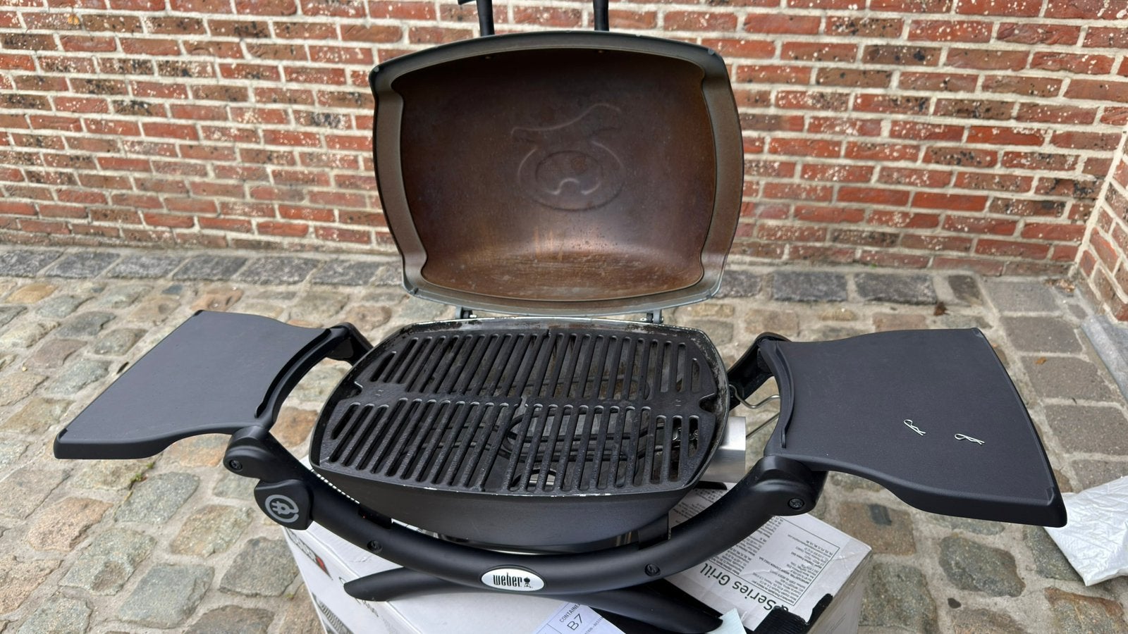 Weber Q1400 electrische BBQ, Ophalen, Gebruikt