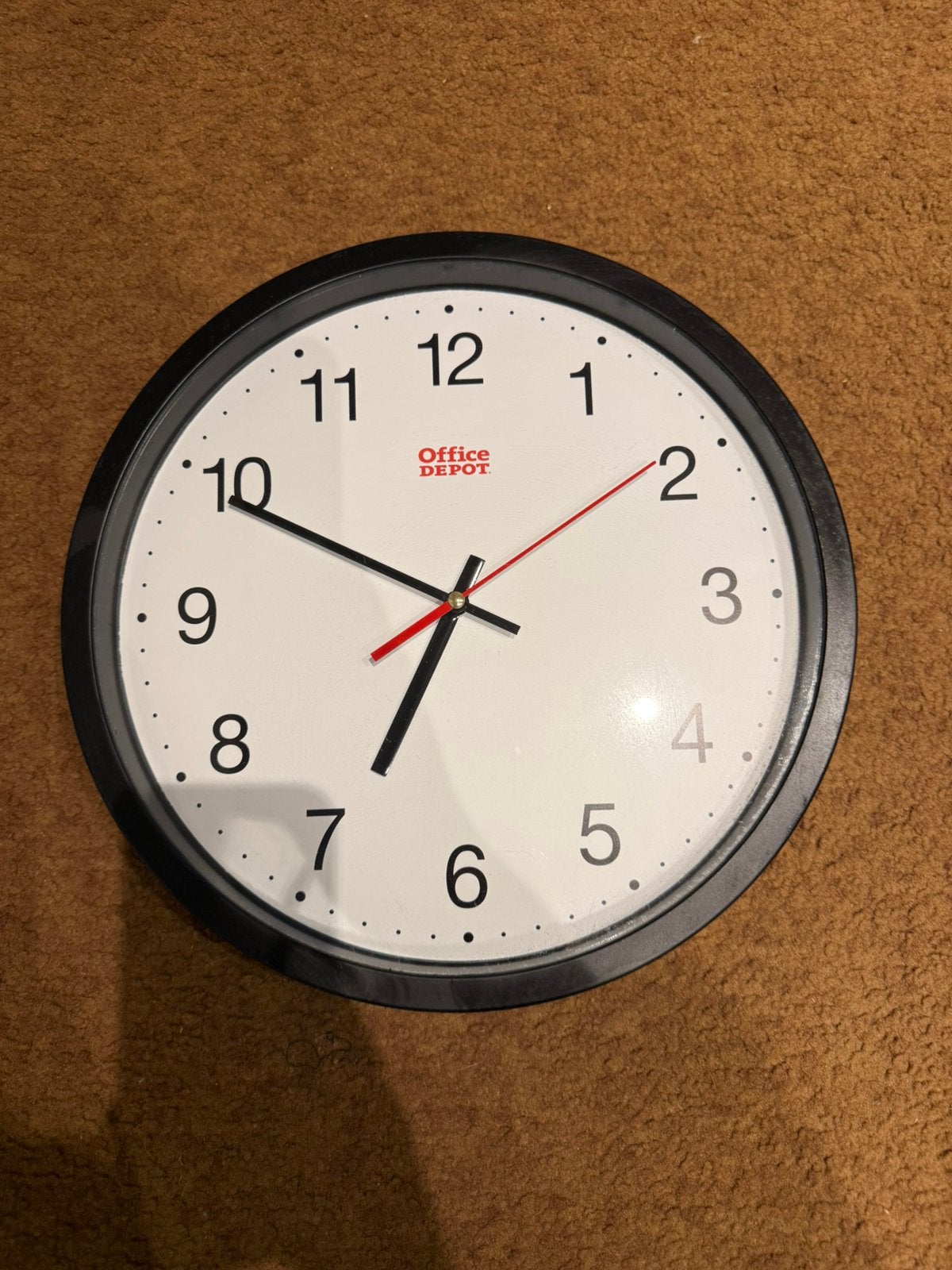 Office Depot Wandklok, Ophalen, Gebruikt