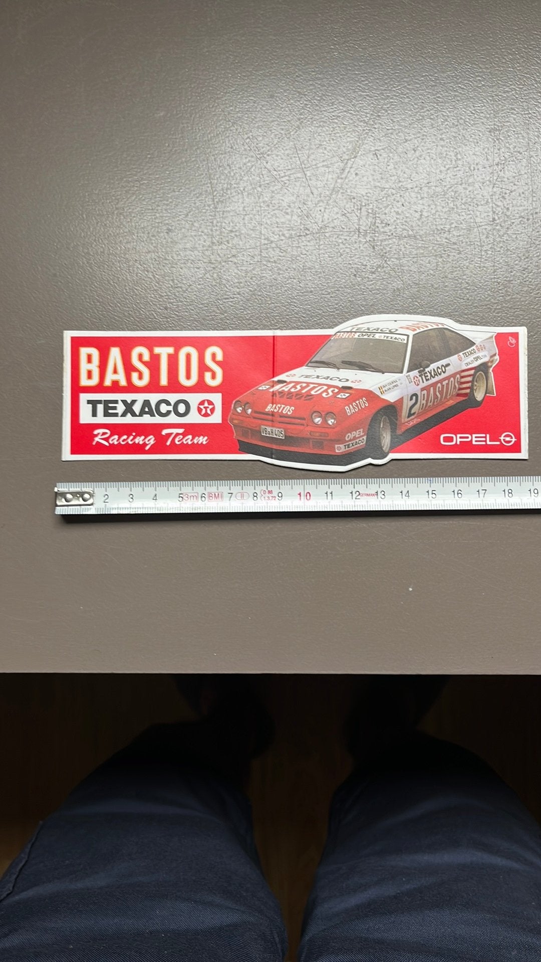 Sticker rally racing team, Enlèvement ou Envoi, Comme neuf, Autocollant