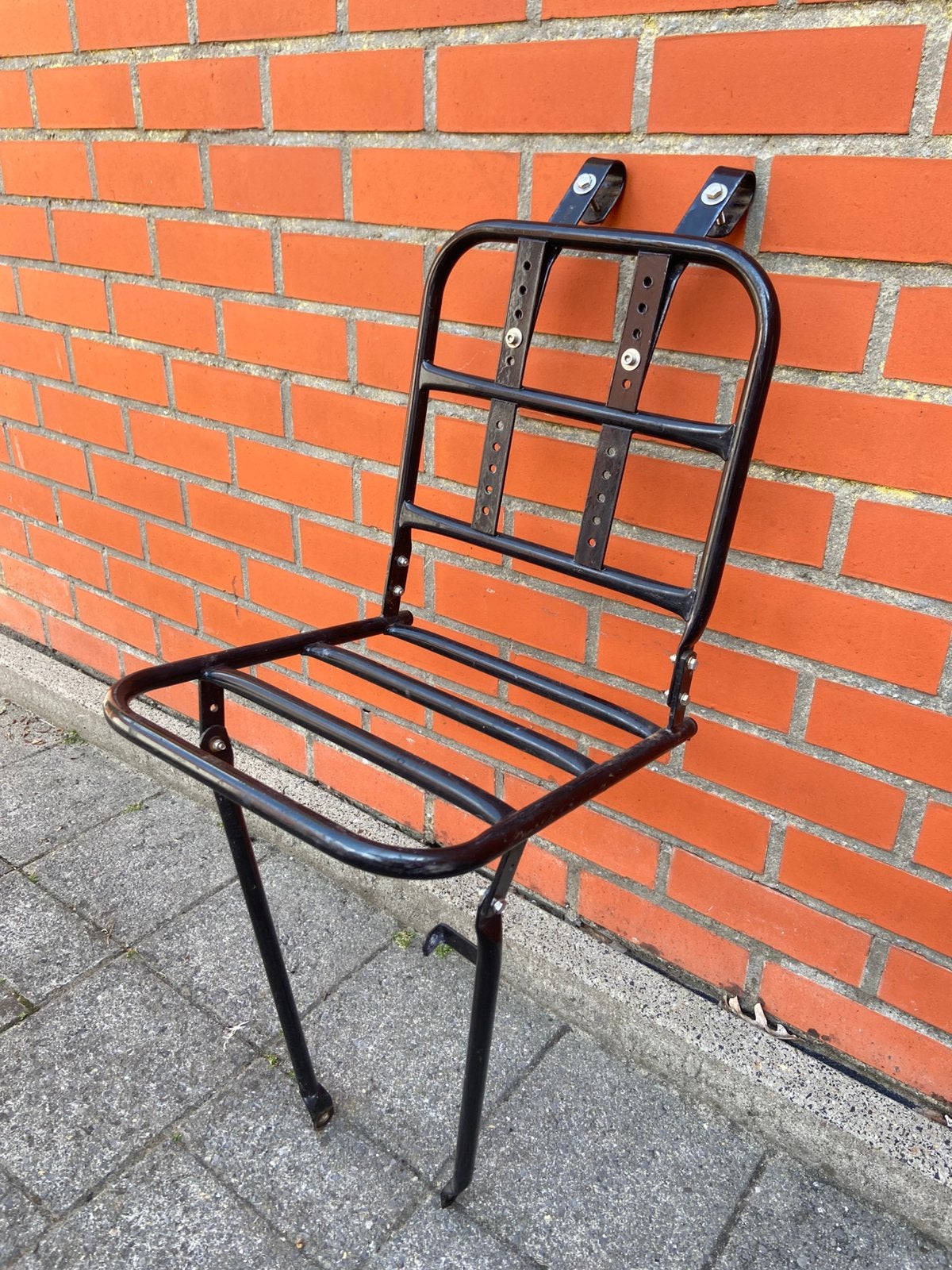 Stevige bagagedrager voor vooraan op de fiets, Fietsen en Brommers, Fietsaccessoires | Bagagedragers, Ophalen, Gebruikt