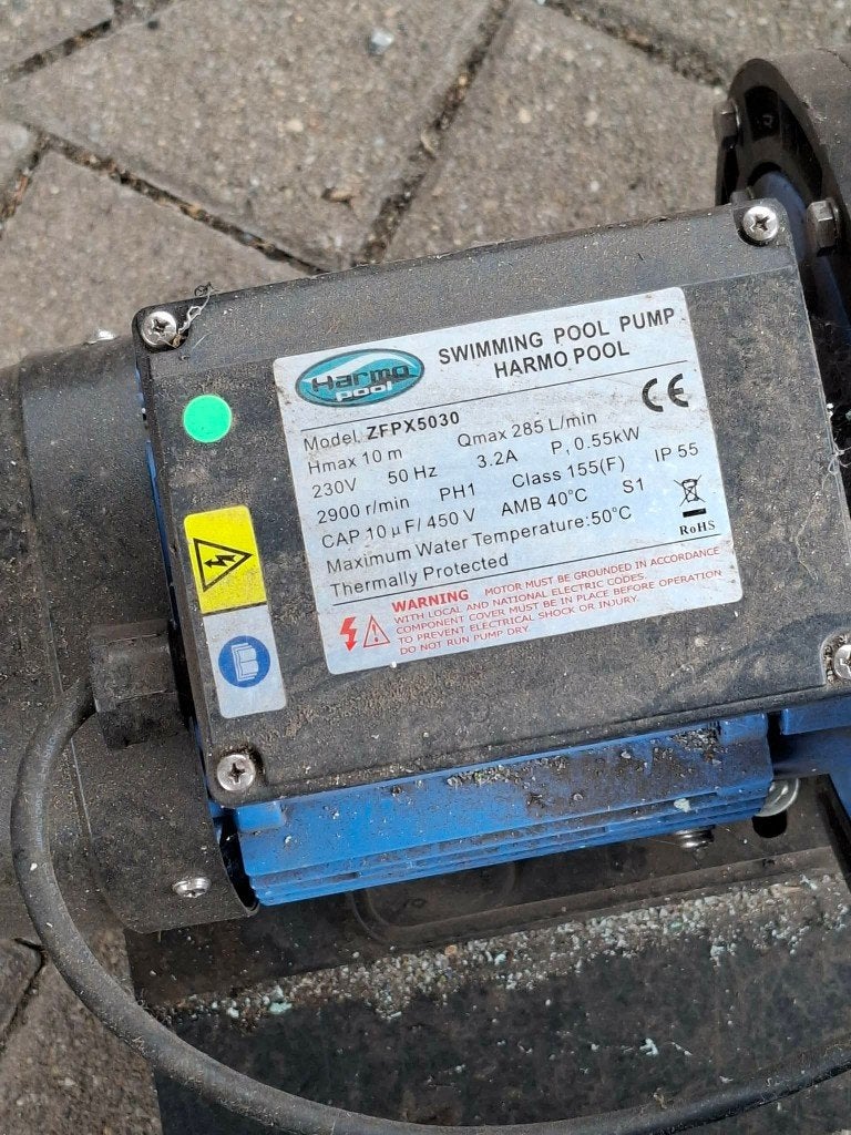 zandfilter, Enlèvement, Utilisé, Pompe