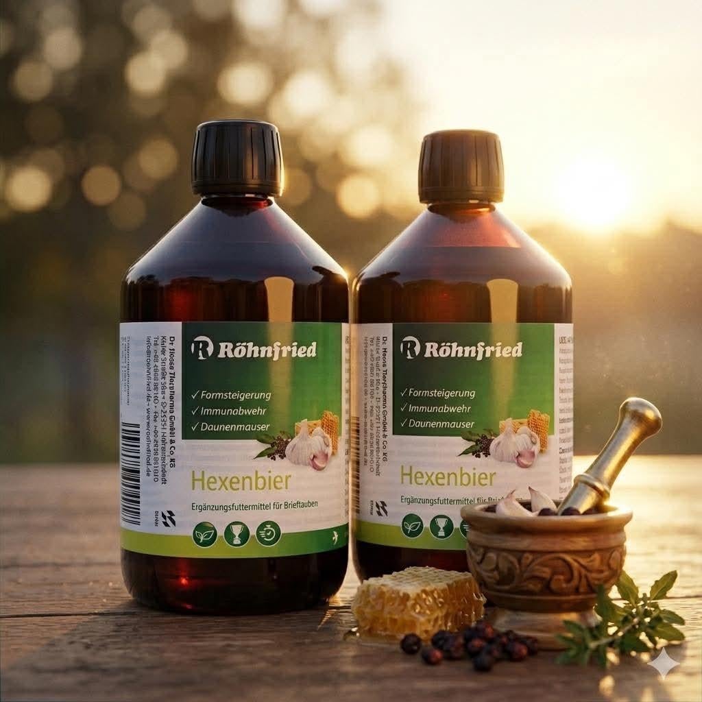 Hexenbier 500ml, Vitaliteitsmengeling, ( Witte Neuswratten N, Ophalen