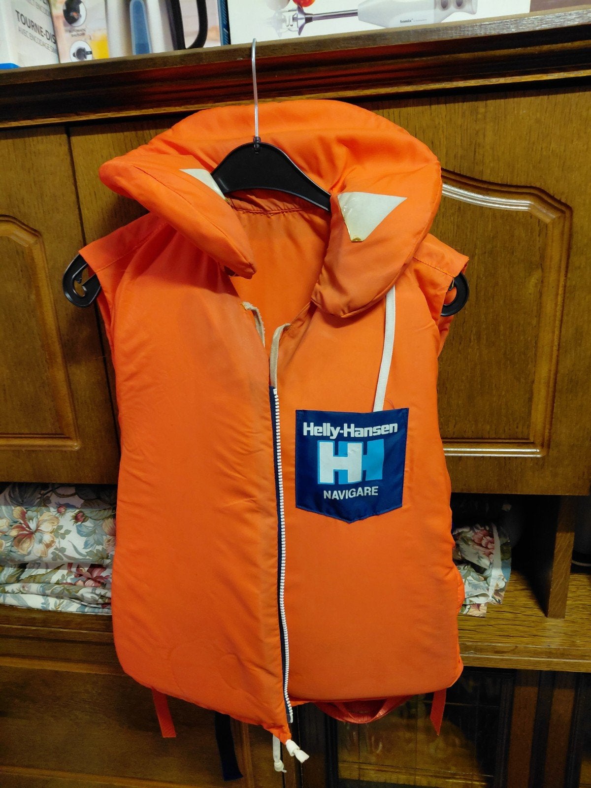 Reddingsvest +80 kg, Ophalen
