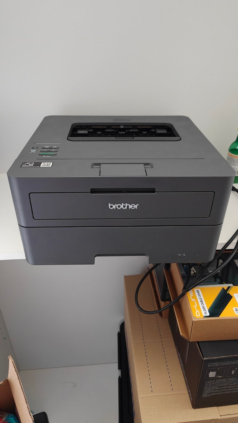 Brother snelle dubbelzijdige zwart wit laserprinter, Computers en Software, Printers, Ophalen, Laserprinter, Draadloos