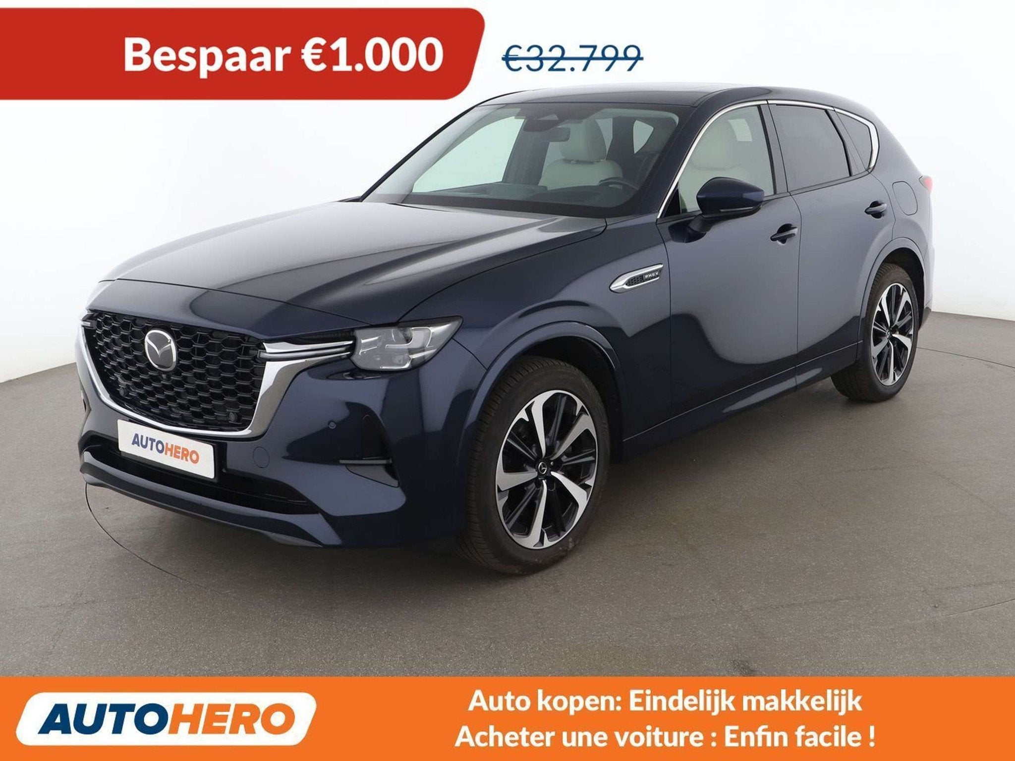 Mazda CX-60 2.5 e-Skyactiv Plug-in Hybrid Takumi AWD, Autos, Mazda, Achat, Euro 6, Automatique, 2488 cm³