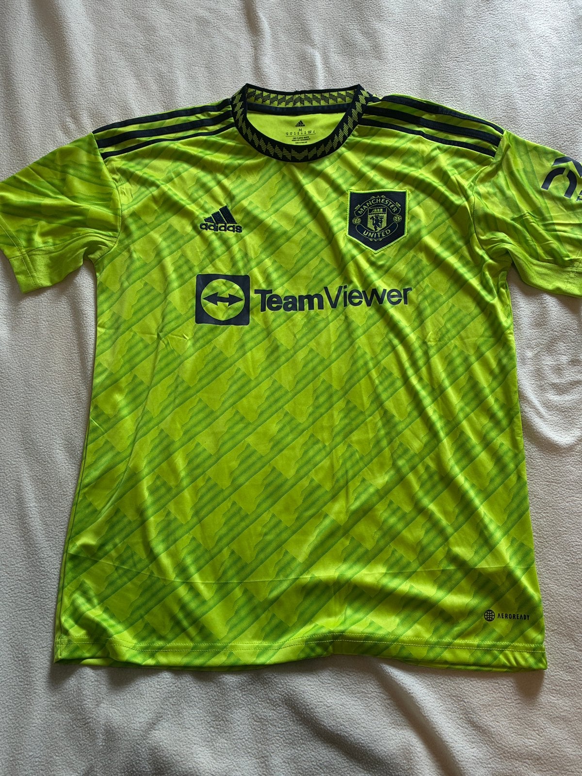 Manchester shirt, Kleding | Heren, Ophalen of Verzenden, Zo goed als nieuw, Maat 48/50 (M)