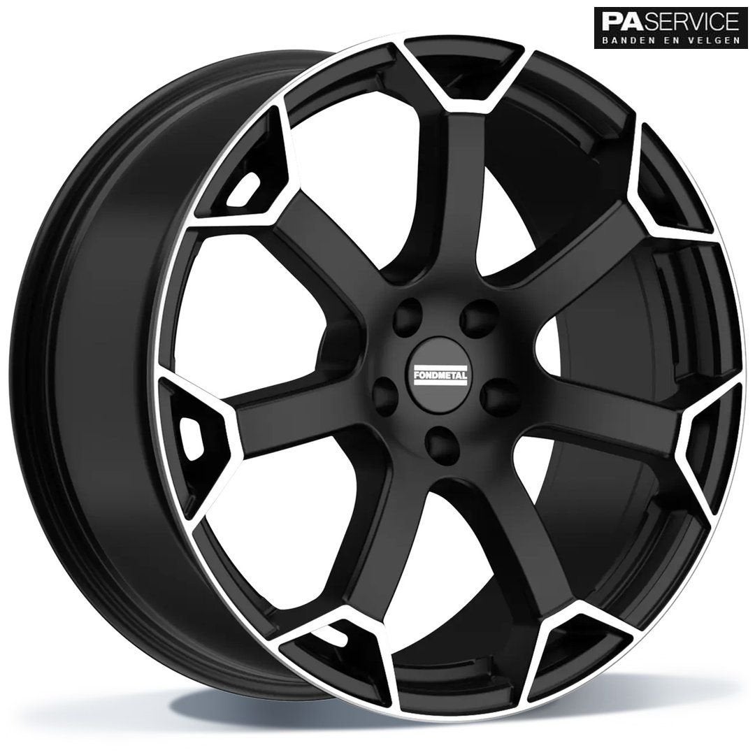Nwe 20 inch Mattblack Fondmetal Zephyrus velgen voor Audi, Auto-onderdelen, Banden en Velgen, 19 inch, Velg(en), -, -