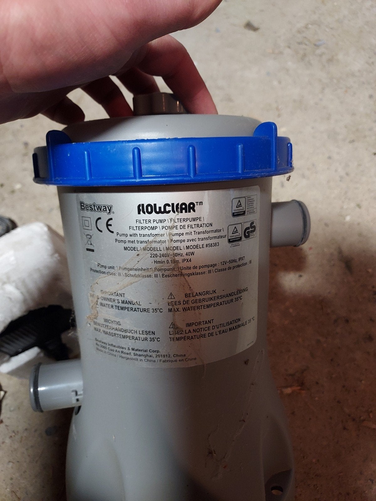 Pompe filtrante Bestway Flowclear, jamais utilisée !, Enlèvement, Neuf, Filtre
