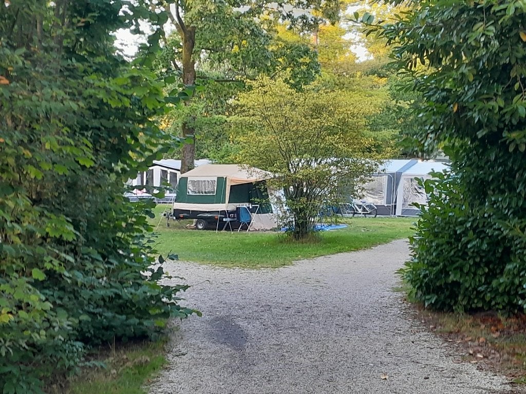 vouwwagen, Caravanes & Camping, Caravanes pliantes, Raclet, jusqu'à 4, Vert, Enlèvement