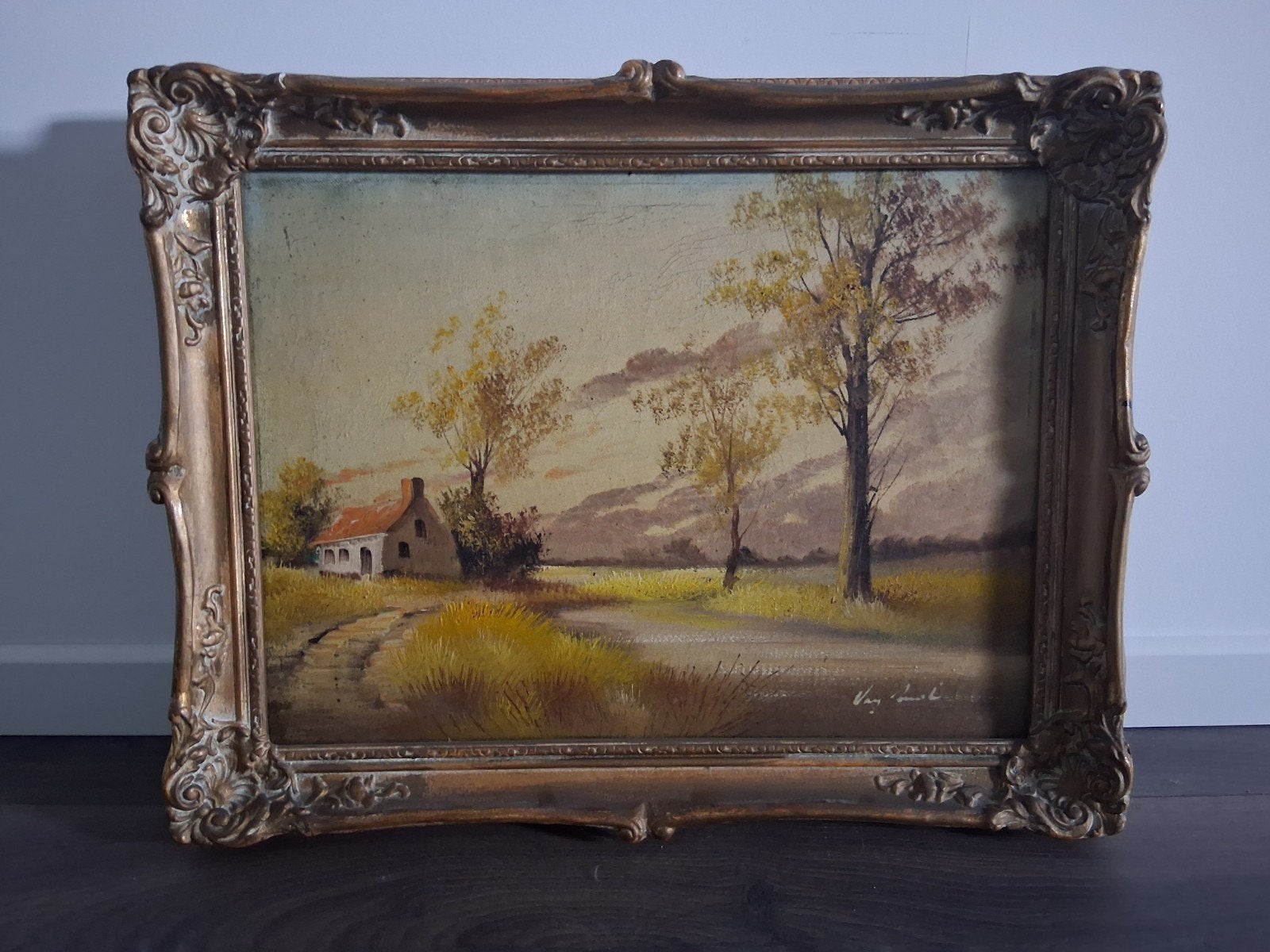 Landschapsschilderij, Ophalen, Landschap
