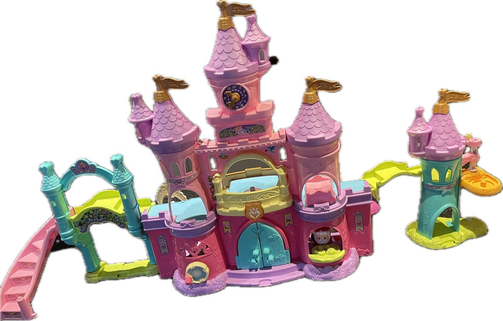 Princessekasteel Vtech met geluid en muziek + 2 princessen, Games en Spelcomputers, Ophalen, Zo goed als nieuw, Muziek