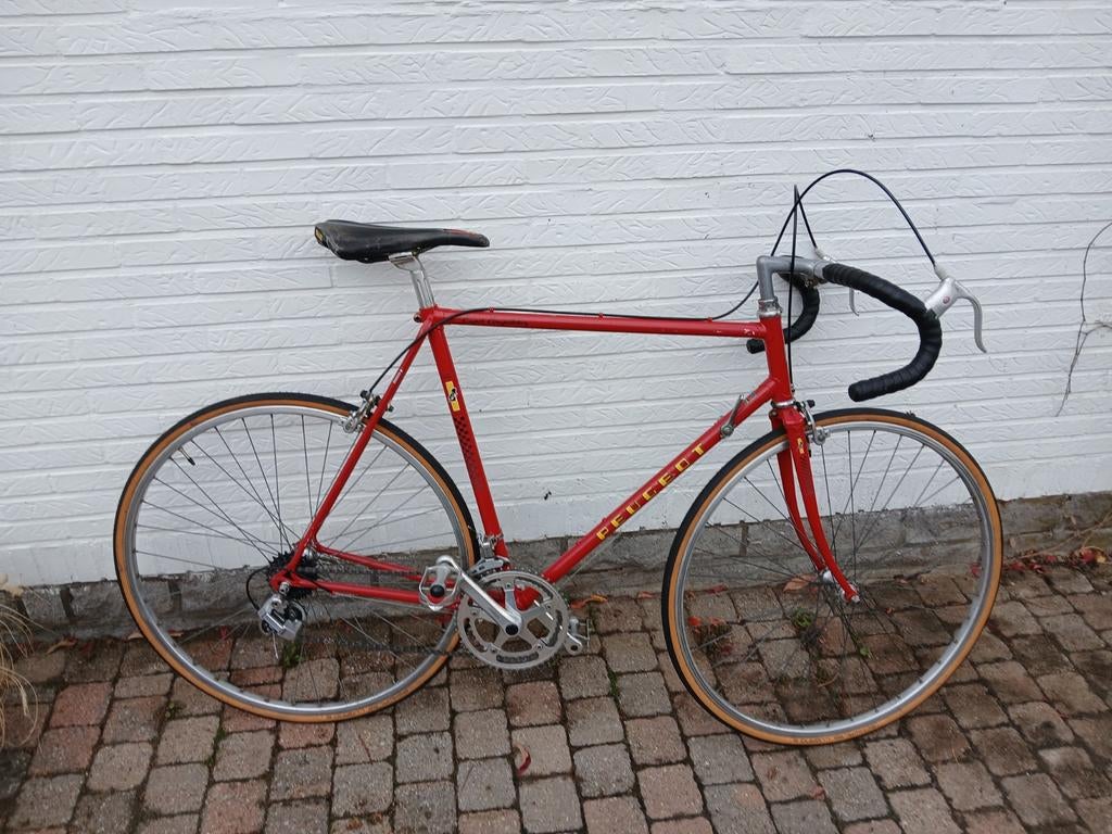 Vintage koersfiets Peugeot, Fietsen en Brommers, Ophalen
