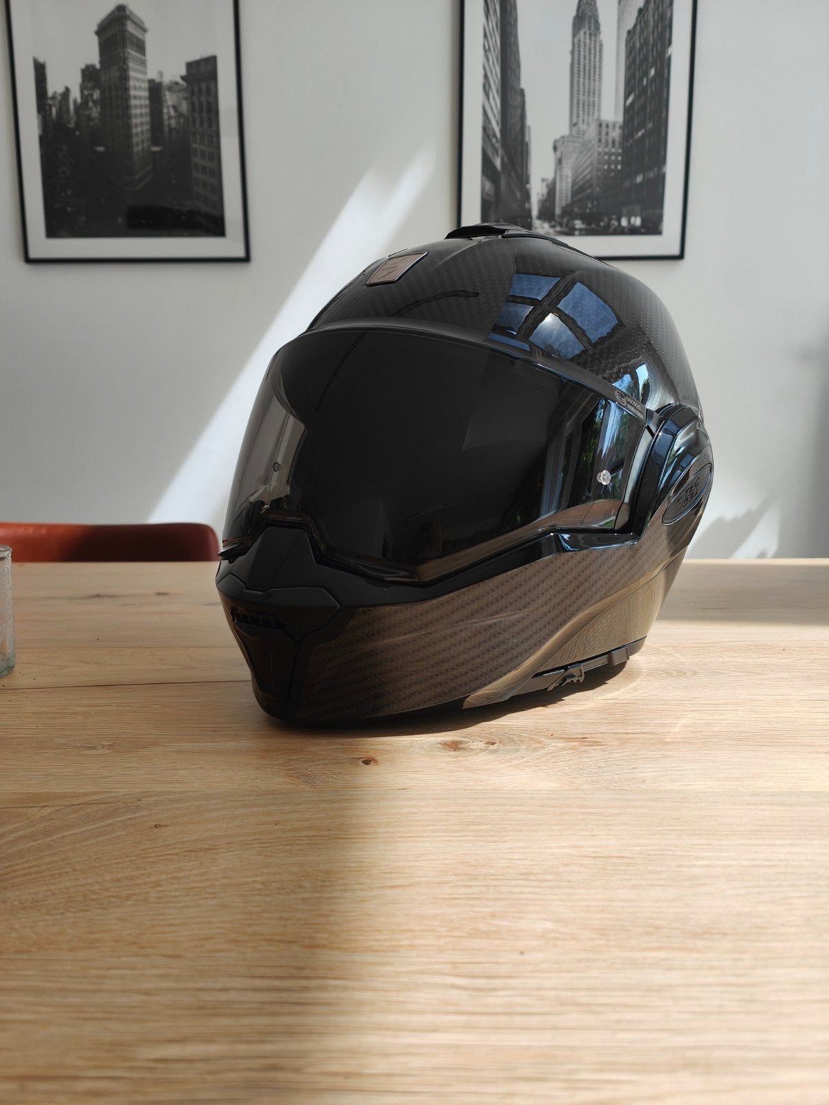 Scorpion Exo-Tech Evo Carbon (Zwart) | Maat XS |, Enlèvement