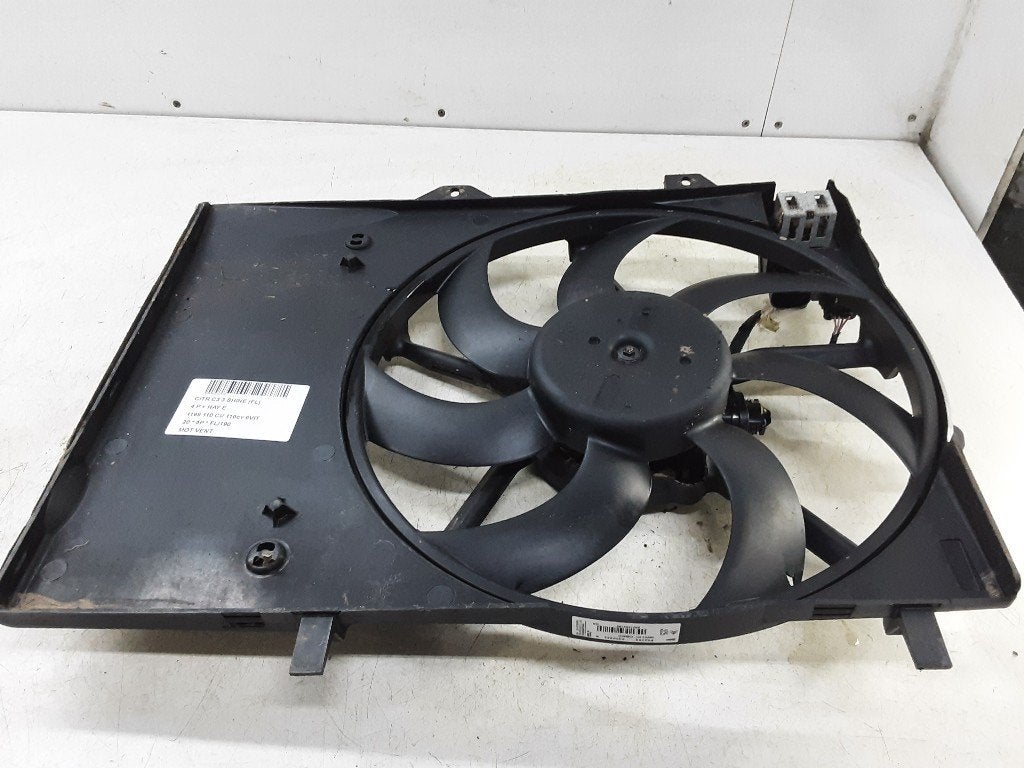 VENTILATEUR RADIATEUR MOTEUR C3 (SX / SW) (9801559180), Utilisé, Citroën