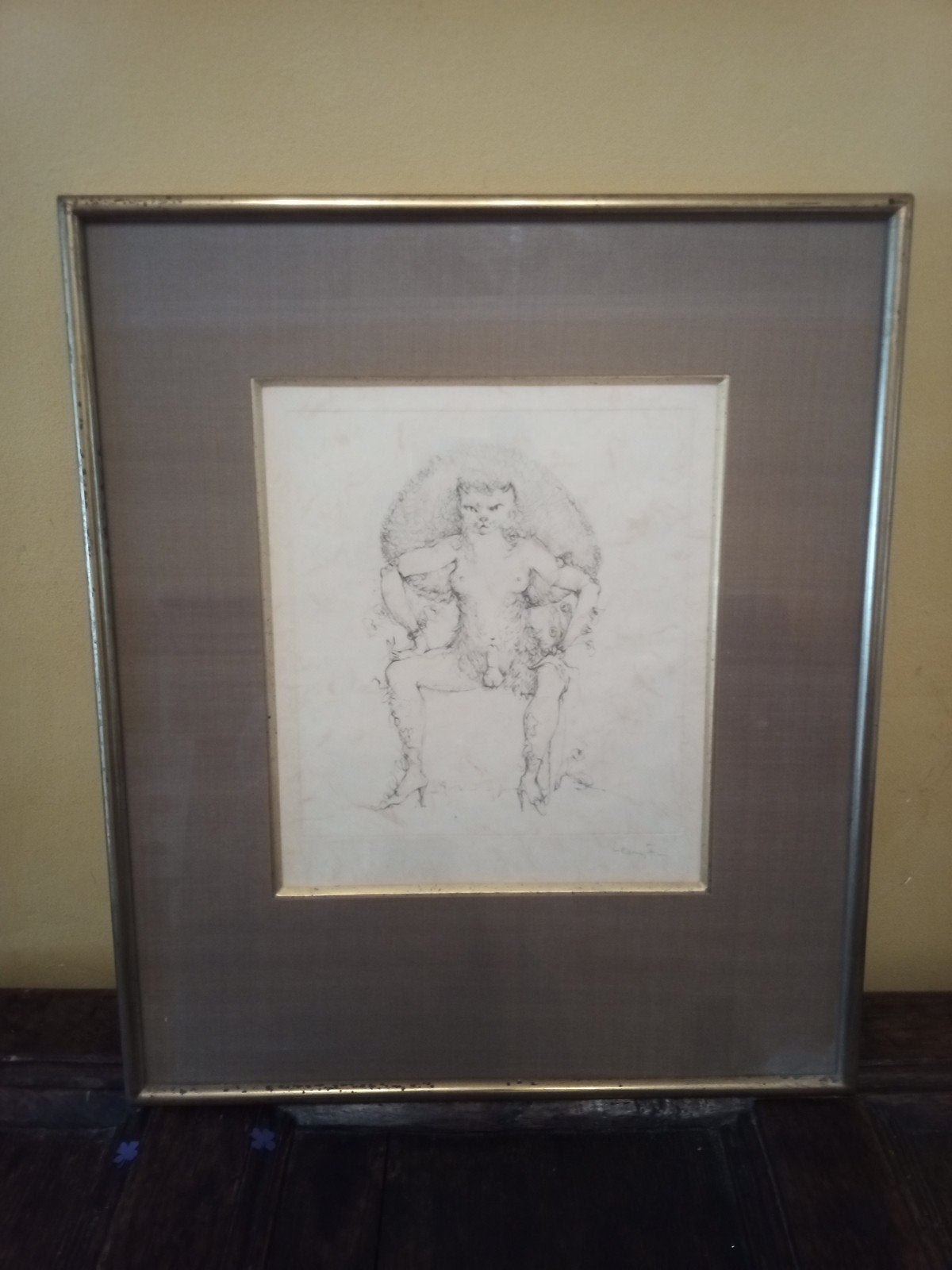 Leonor Fini, de minerale kat uit Kaapstad, suralisme, Antiek en Kunst, Kunst | Litho's en Zeefdrukken, Ophalen