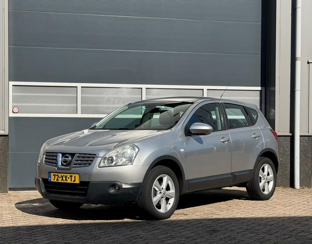 Nissan Qashqai 2.0 dCi Tekna Premium 4WD bj.2008 Autom|Pano|, Auto's, Automaat, Diesel, Grijs, Qashqai