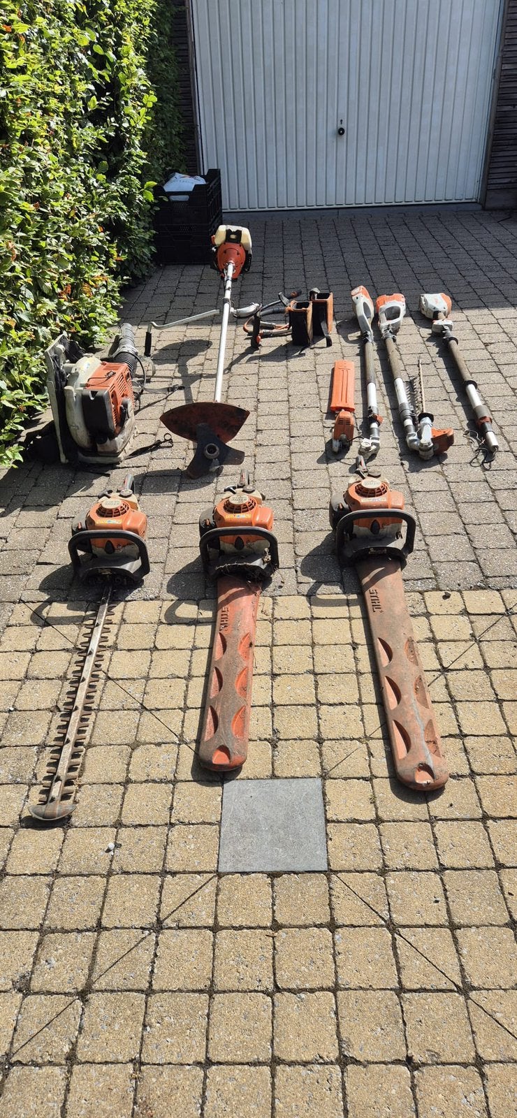 Lot Stihl tuinmateriaal, Enlèvement, Utilisé