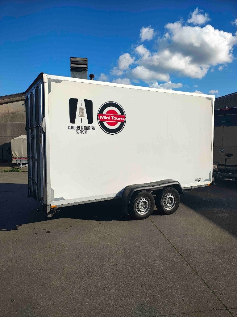 Twins T2635 gesloten aanhangwagen, Enlèvement, Utilisé