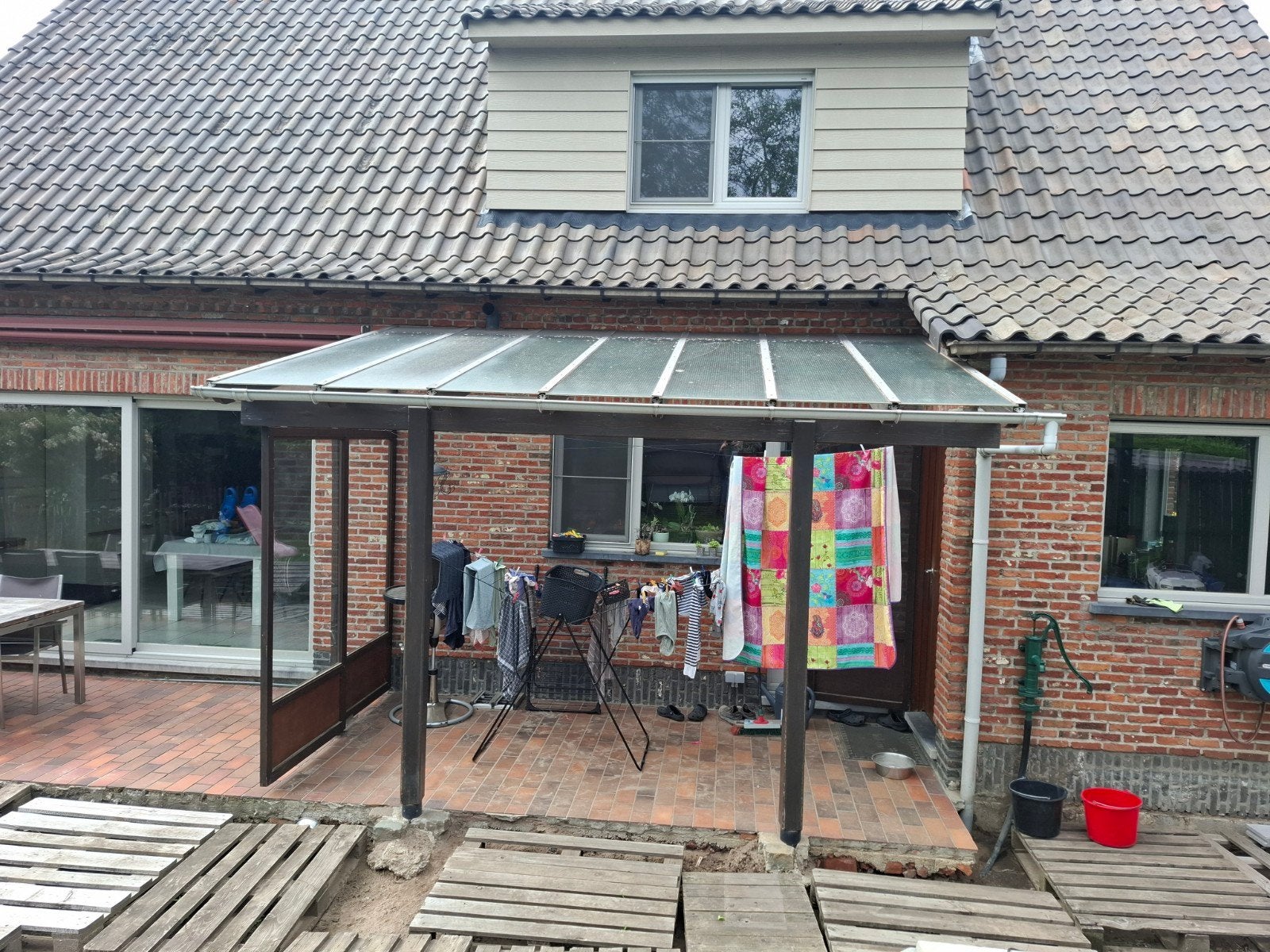 Pergola/overkapping, Jardin & Terrasse, Verrières, Enlèvement, Utilisé