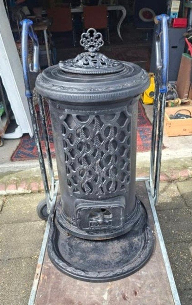 Godin potkachel, Ophalen, Potkachel, Gebruikt, Overige brandstoffen
