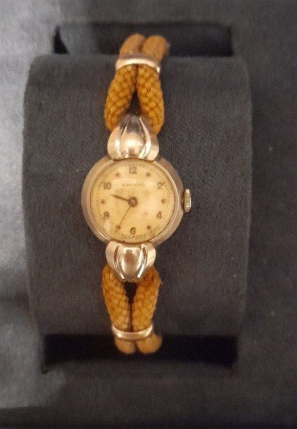 MONTRE DAME ANCIENNE MOVADO, Montre-bracelet, Enlèvement ou Envoi, Acier, Acier