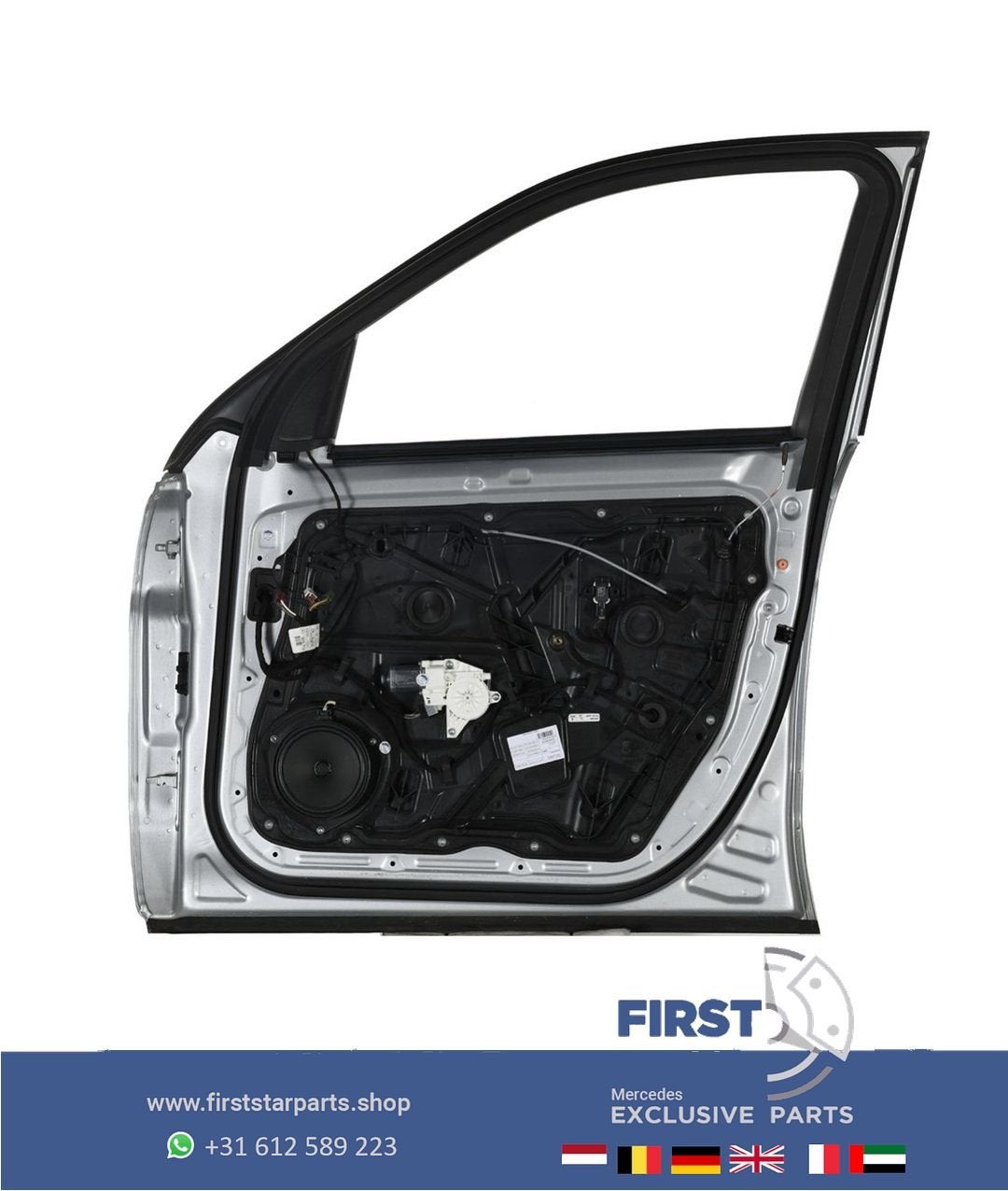 W166 X166 DEUR PORTIER RECHTSVOOR COMPLEET Mercedes ML GL GL, Auto-onderdelen, Gebruikt, -, Deur, Ophalen of Verzenden