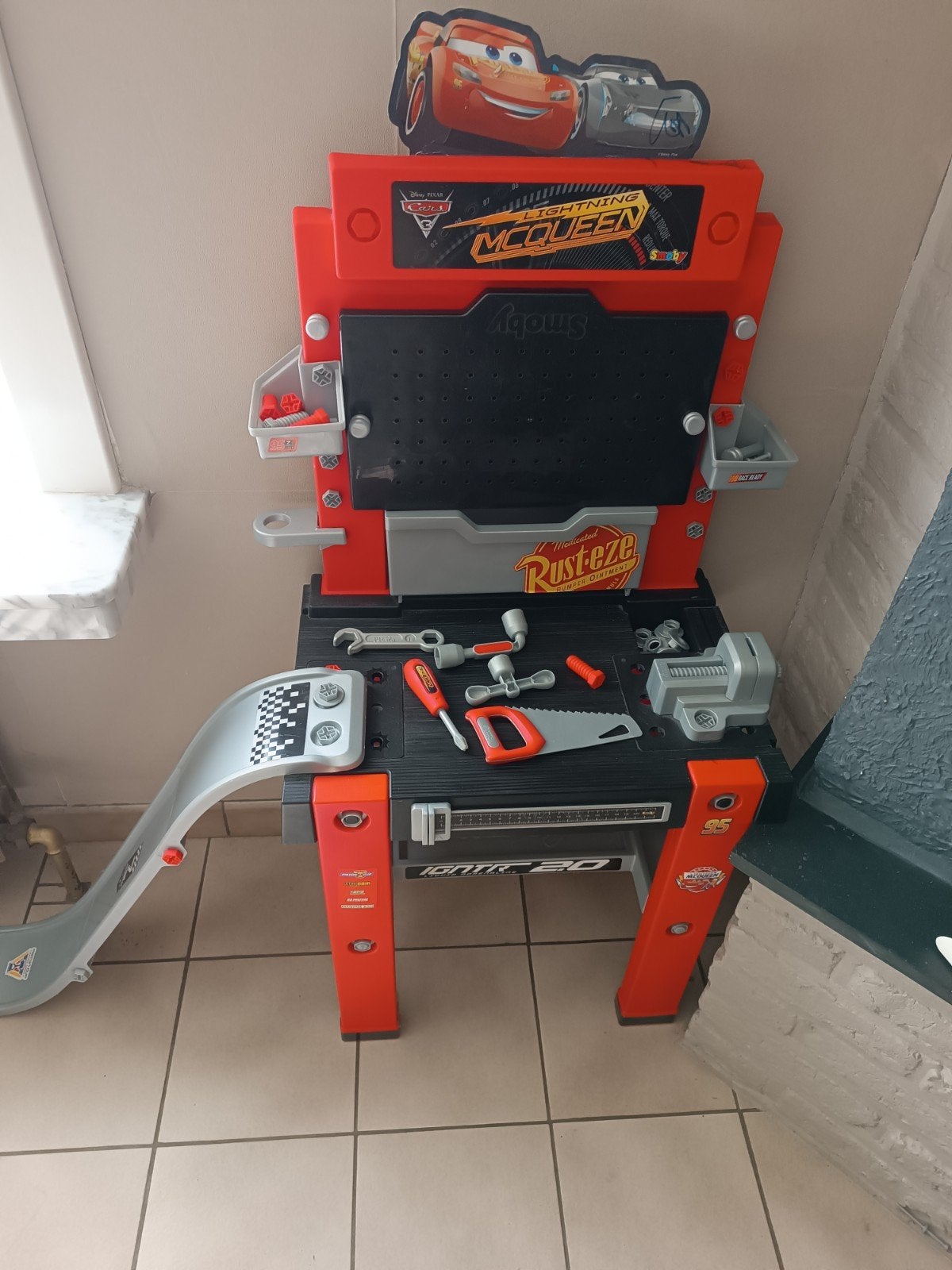 Werkbank Cars, Ophalen