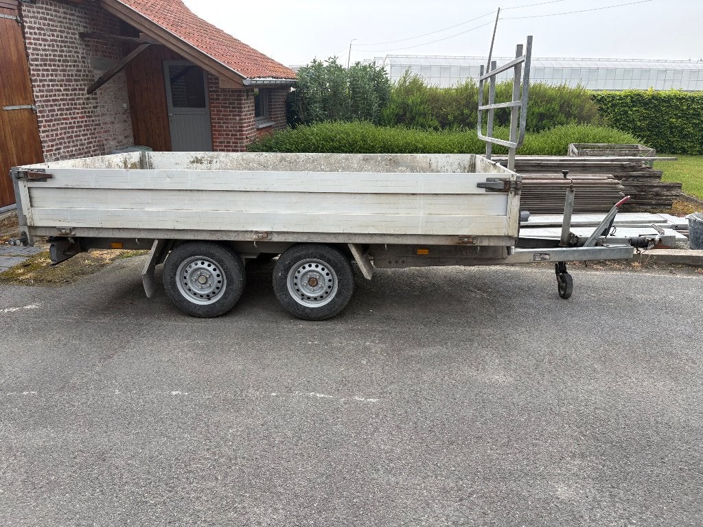 Aanhangwagen geremd merk Tack, Ophalen, Gebruikt