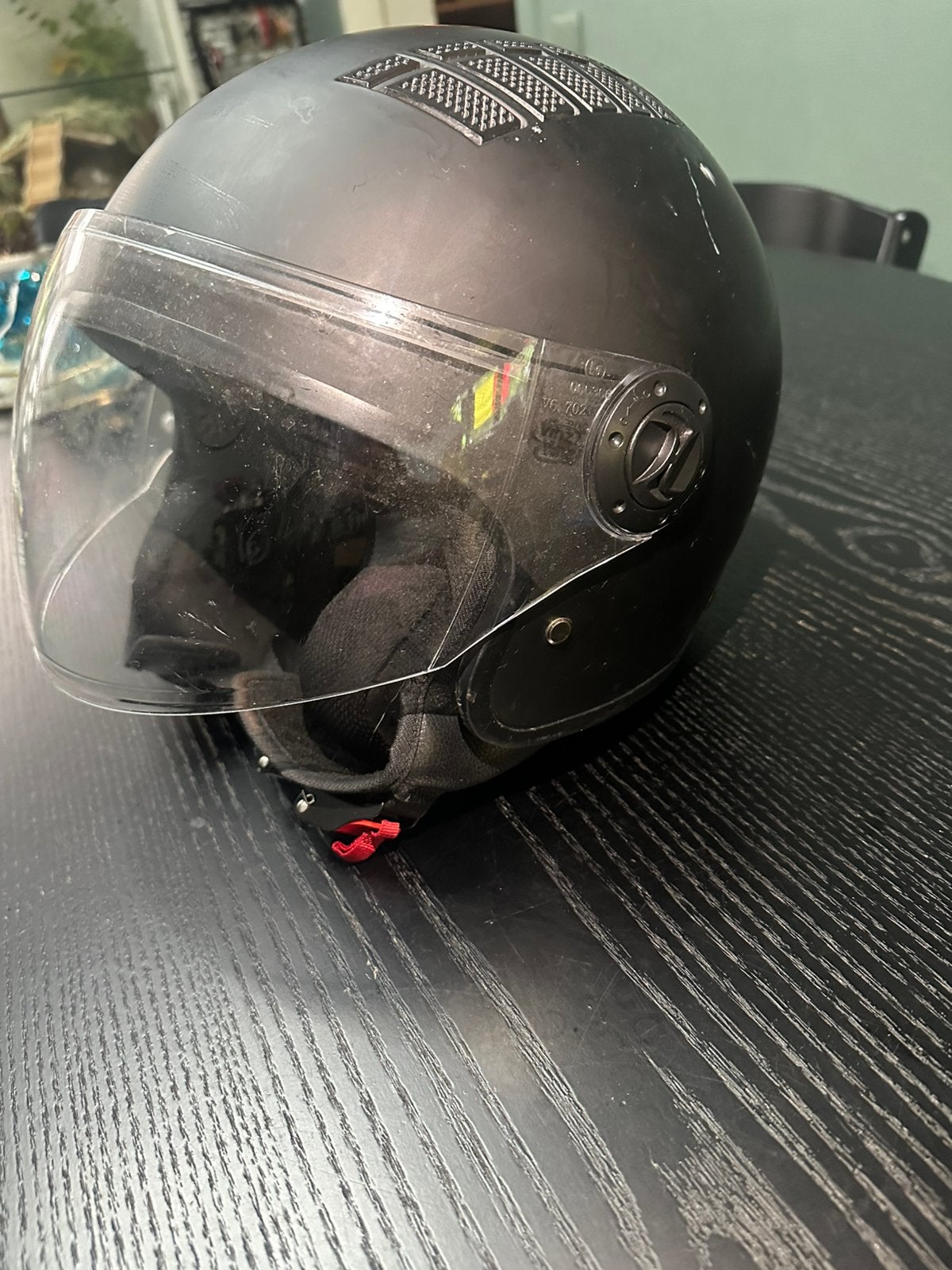 Vinz Jethelm Mat Zwart M (57-58), Ophalen, Gebruikt, Medium