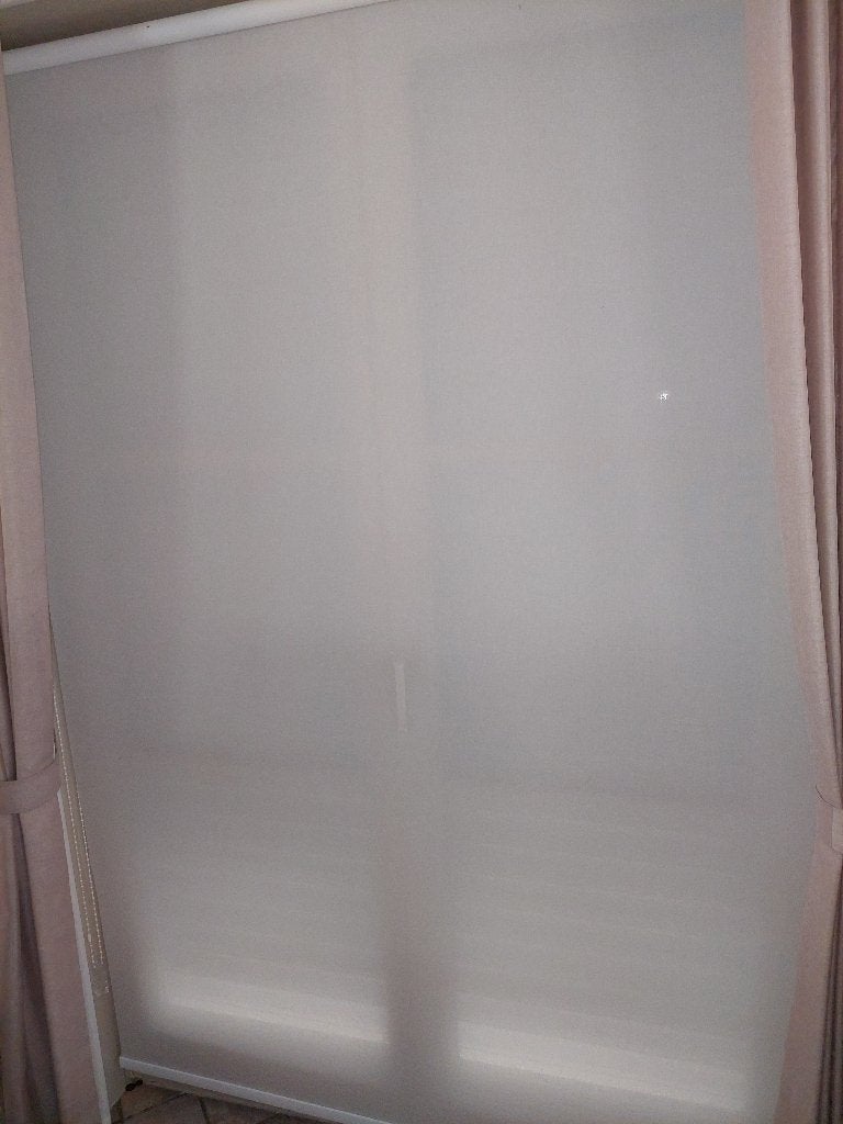 Rolgordijn  screen  wit, Ophalen, Wit