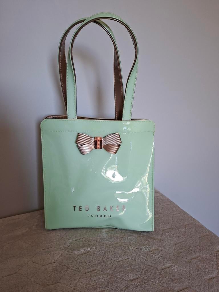 Groene totebag van Ted Baker., Ophalen, Gebruikt, Groen