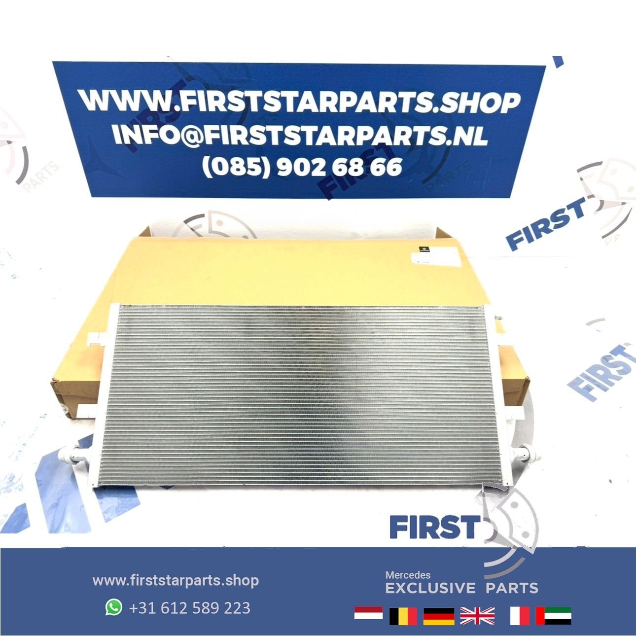 A0995006001 RADIATEUR ORIGINEEL MERCEDES W177 A45 W118 CLA45, Gebruikt, -, Ophalen of Verzenden, -