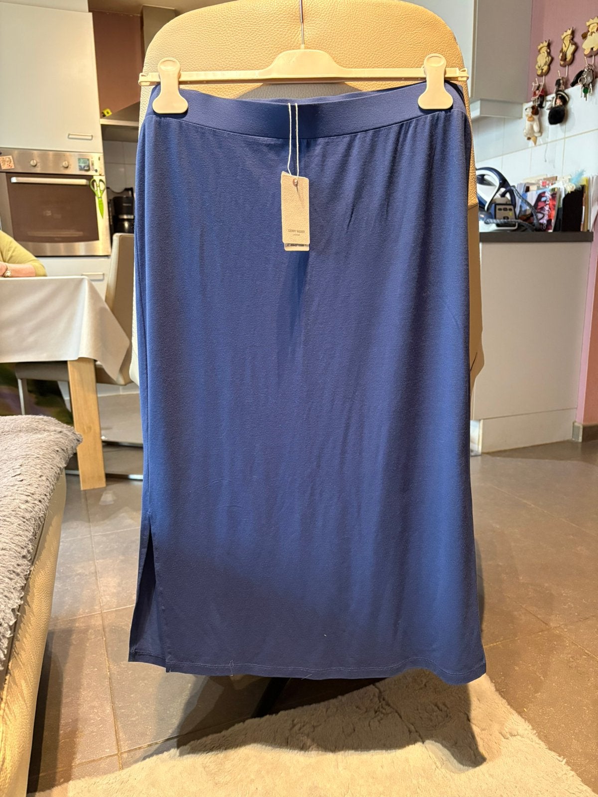 Nieuwe blauwe rok van Gerry Weber (42)., Blauw, Maat 42/44 (L), Nieuw, Ophalen of Verzenden