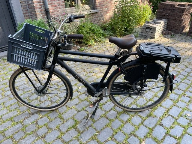 Cortina transport U4, Fietsen en Brommers, Fietsen | Heren | Herenfietsen, Gebruikt, Overige merken, Versnellingen, Trommelrem