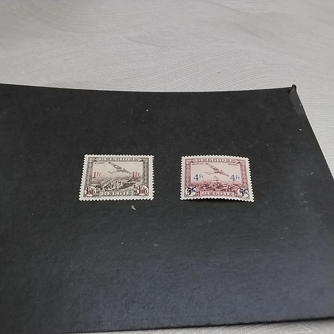 BELGIE luchtpost 6/7 postfris met cote 50,00 €, Ophalen of Verzenden, Postfris