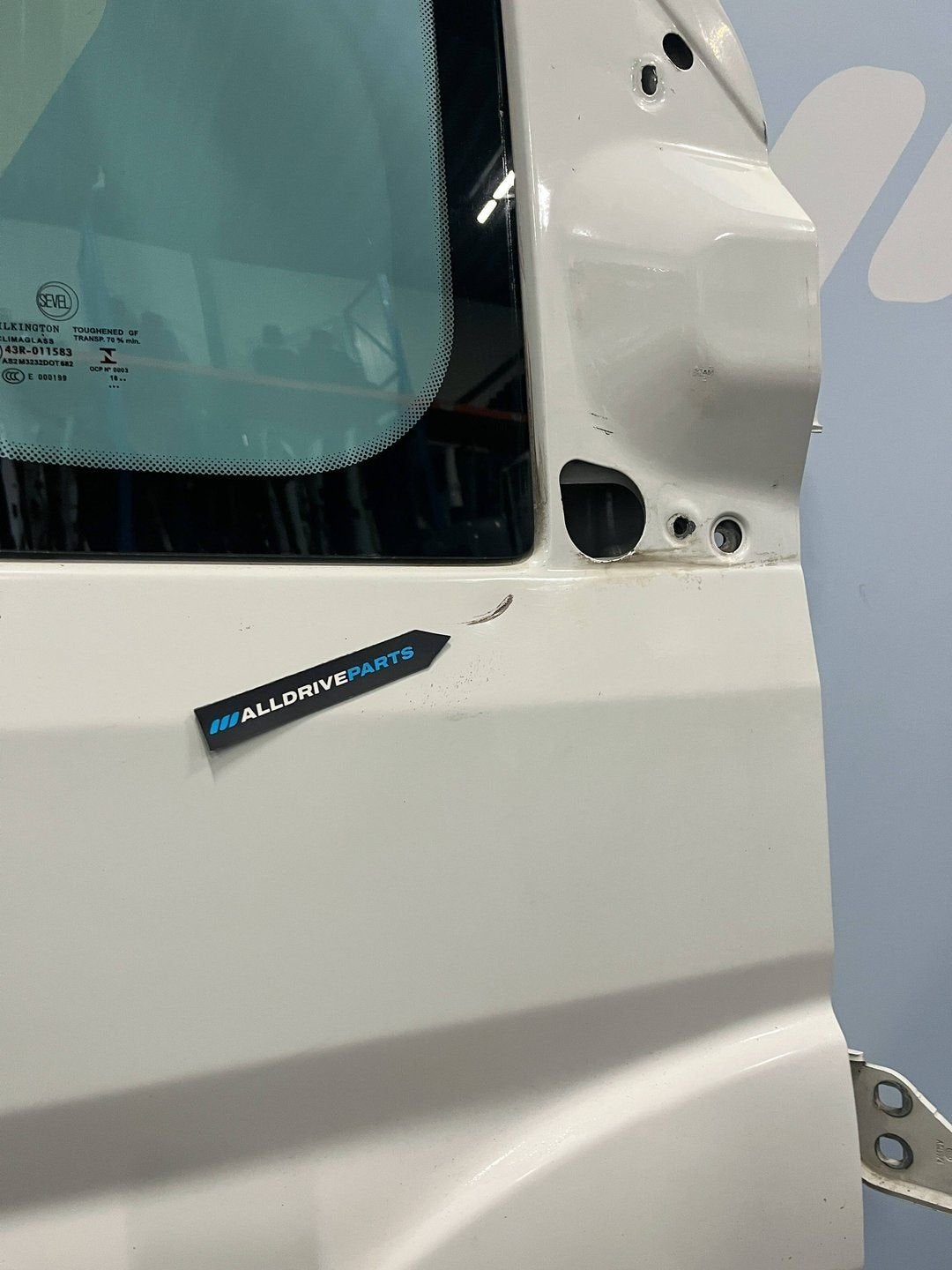 Peugeot Boxer Voorportier rechts wit 9004EC, -, Utilisé, Porte, Avant