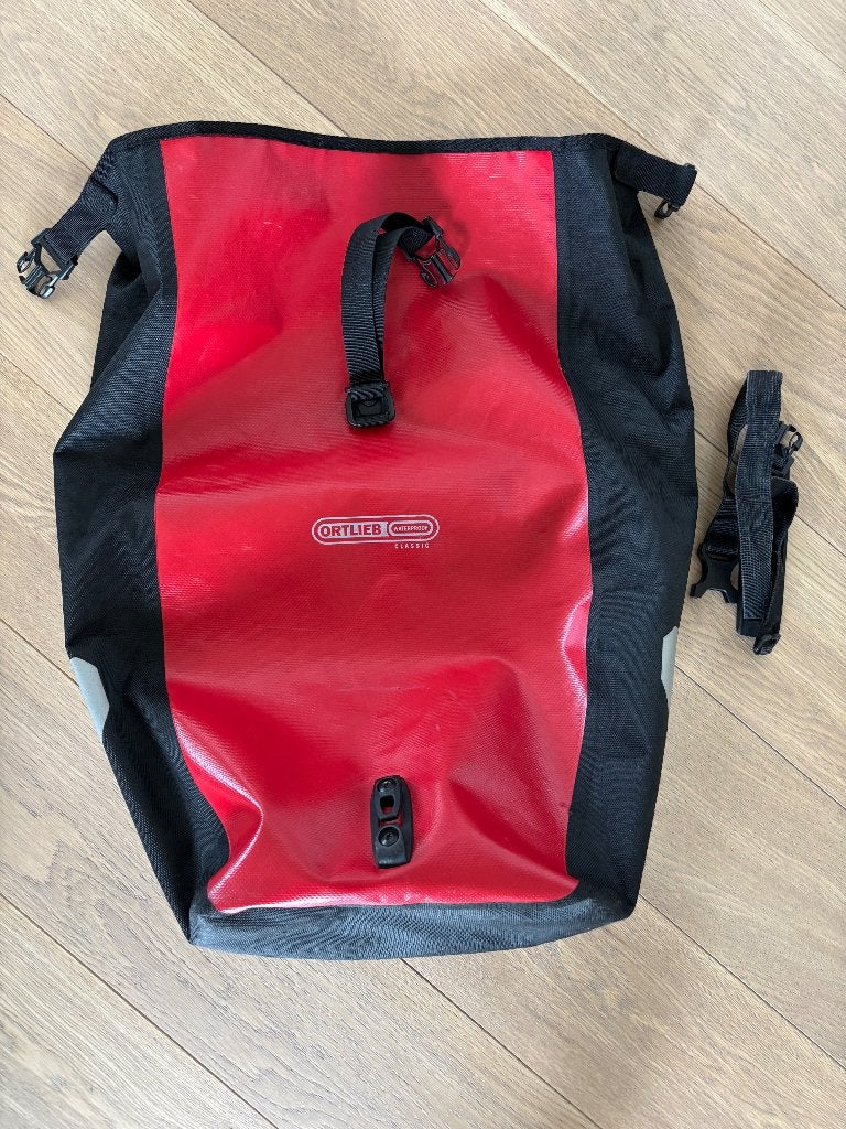 Ortlieb fietstas Rood – Back roller classic, Enlèvement ou Envoi, Utilisé, Ortlieb