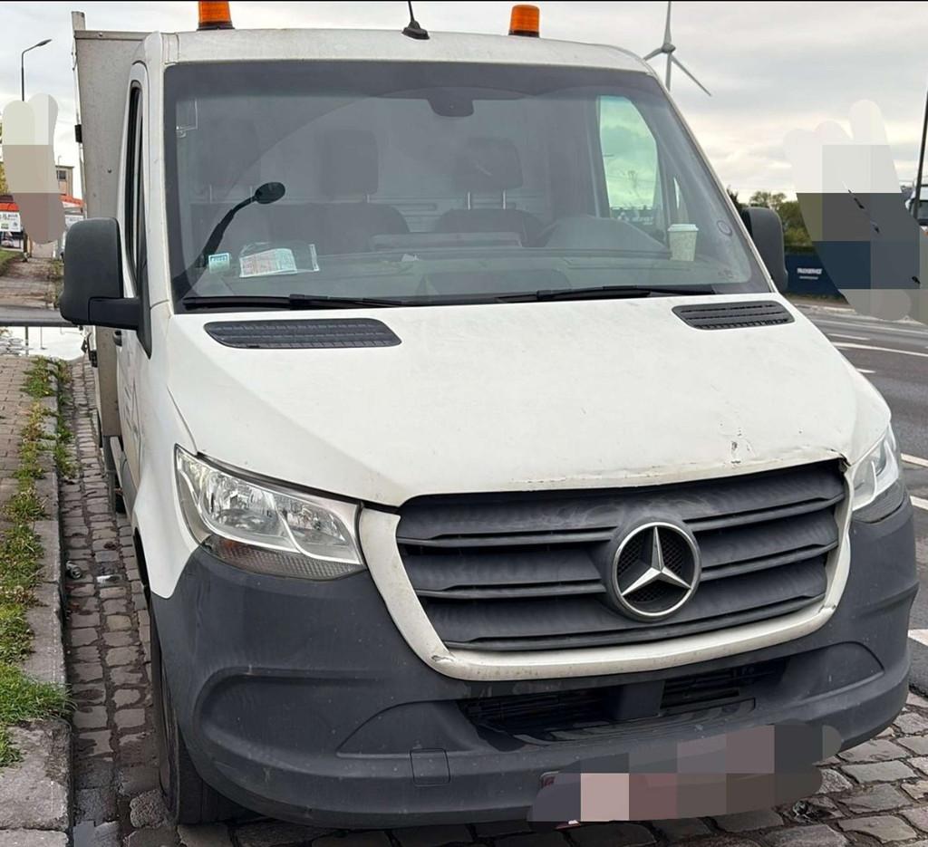 Mercedes-Benz 314 CDI Automatique bj. 2021 KIPPER 98000km, Auto's, Automaat, Gebruikt, Wit, Bedrijf