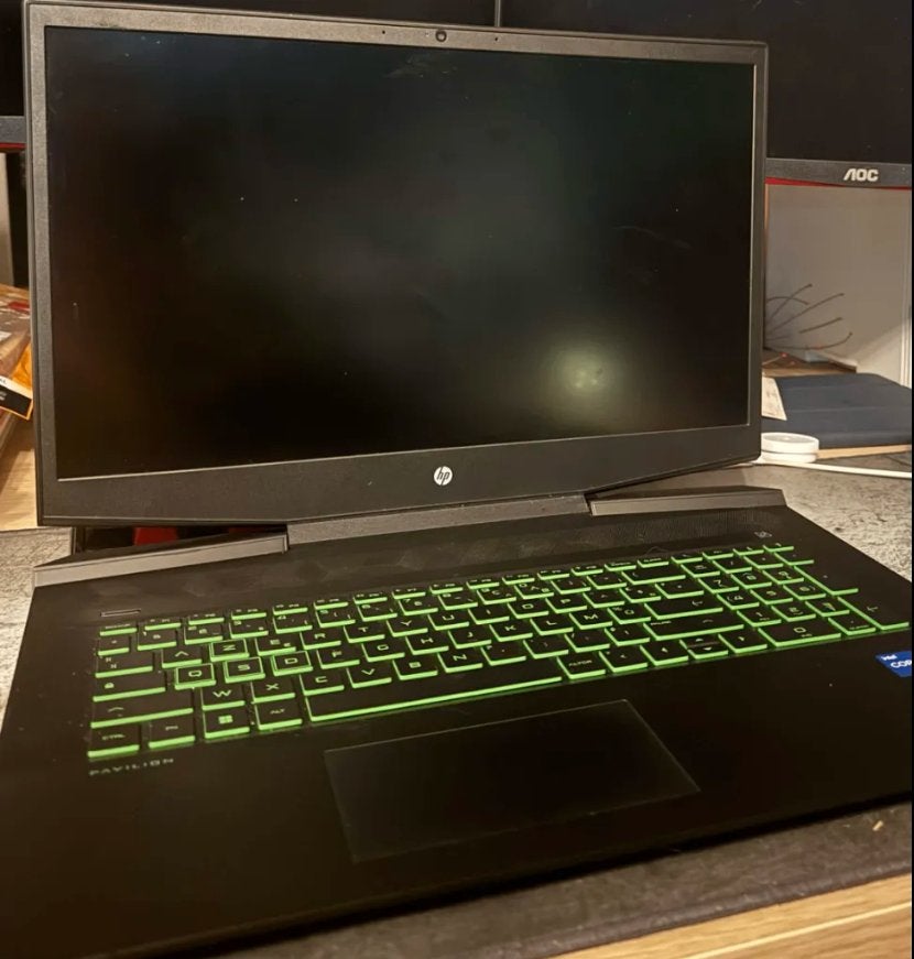 HP pavilion 17 gaming laptop zwart, Computers en Software, Hp, Zo goed als nieuw, Gaming, SSD