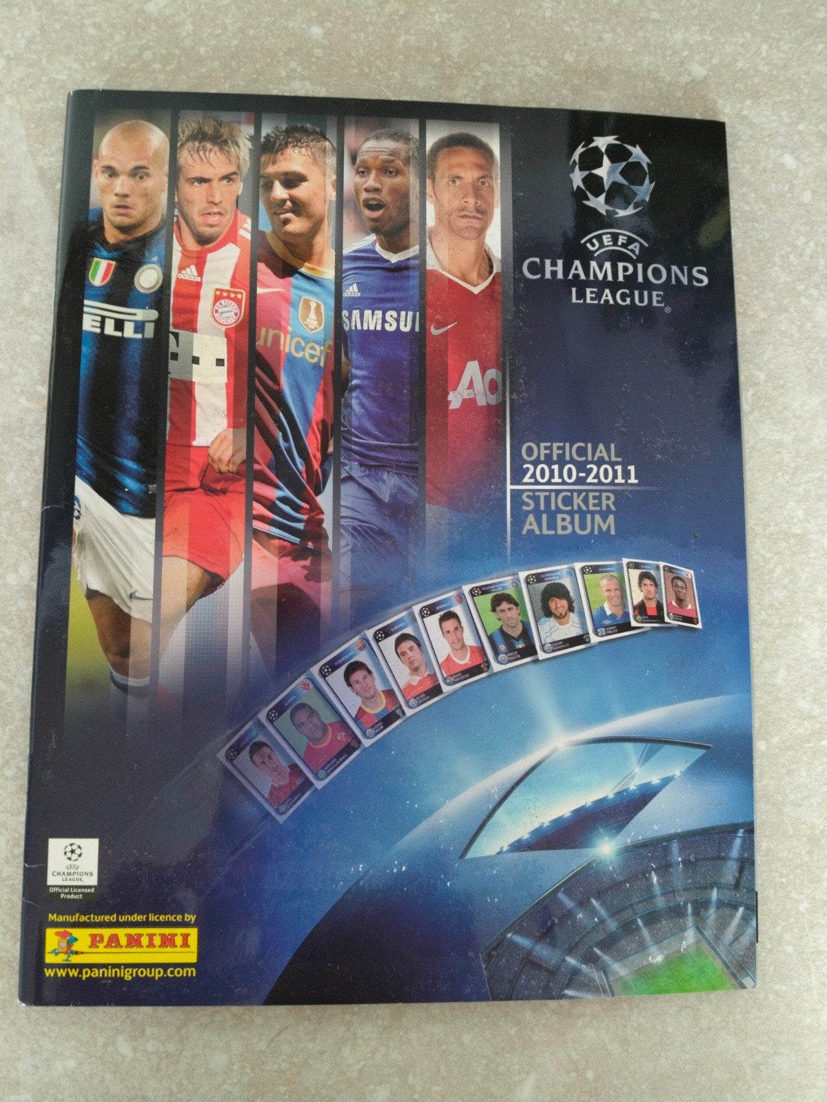 Panini Champions League album 2010-2011, Ophalen of Verzenden