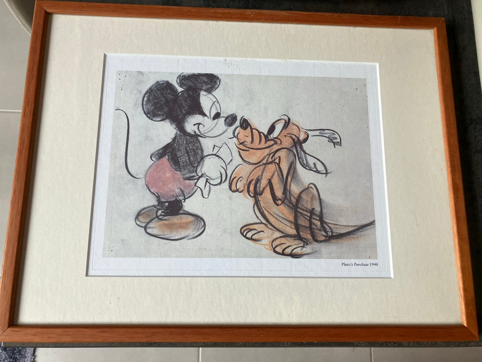 Art print ‘Pluto’s Purchase 1948’ Disney, Enlèvement